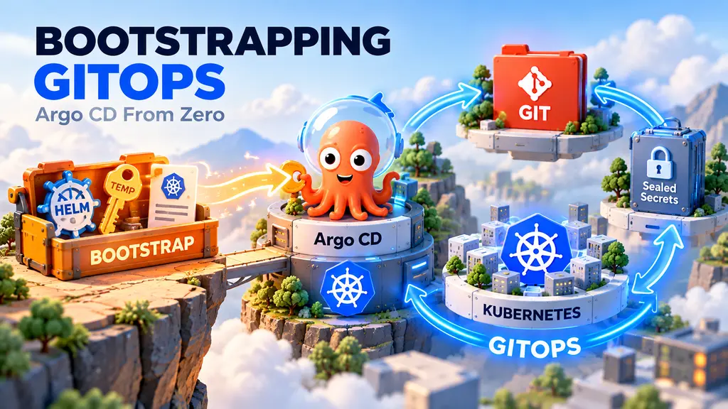 Runbook: Bootstrap Argo CD on a New Cluster with GitOps