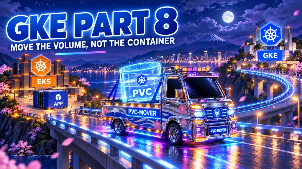 GKE Part 8: Move the Volume, Not the Container