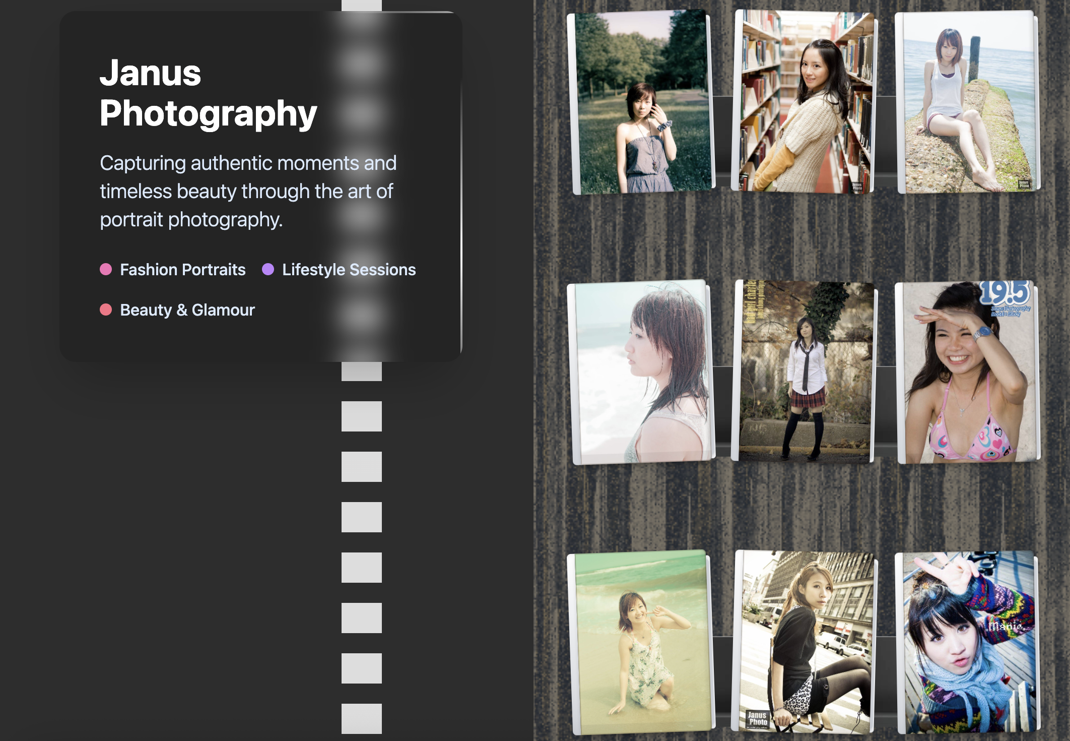 Janus Photography Site.