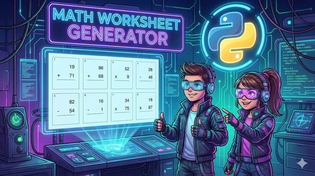 Math Worksheet Generator
